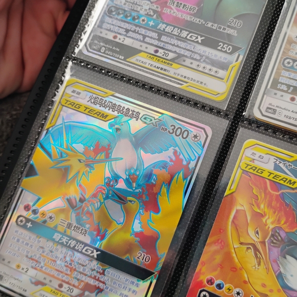 POKEMON TAG TEAM Mega Lot Collector Binder Curation SNORLAX EEVEE UMBREON +9card - Picture 7 of 9